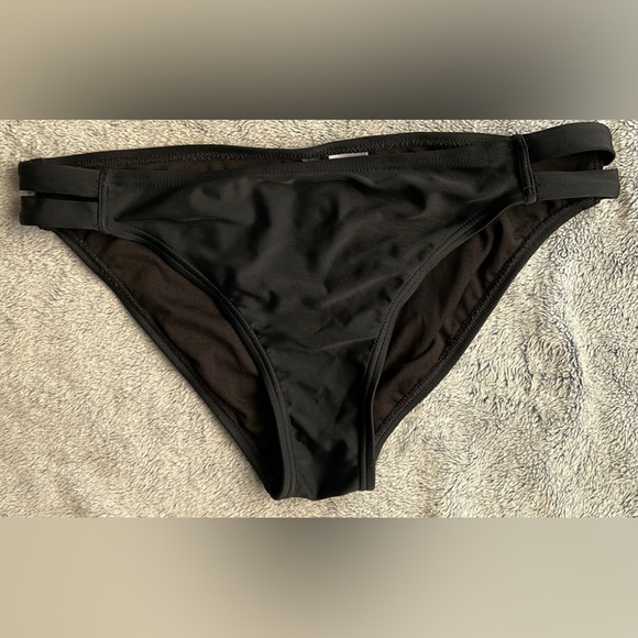 ADOREME💫Women’s Black Double Strap Bikini Bottom - Picture 3 of 9